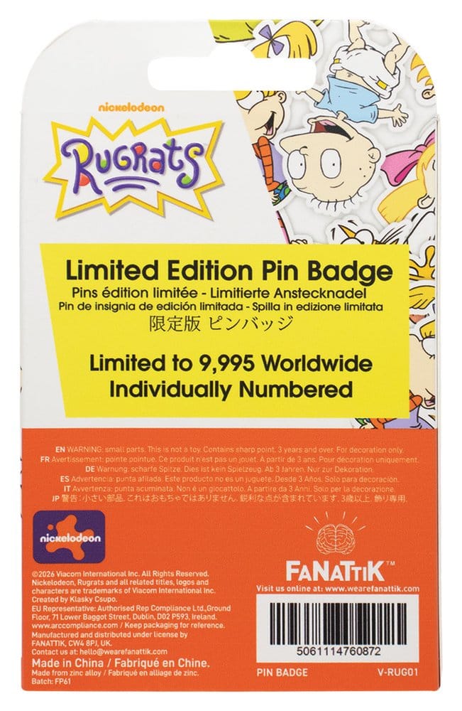 Rugrats Chapa Limited Edition 35th Anniversary