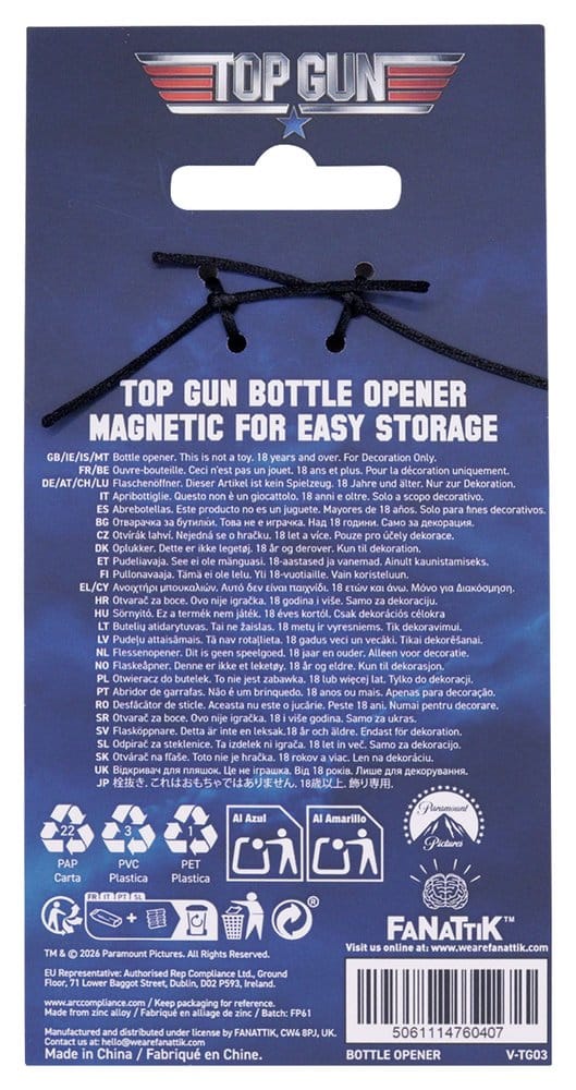 Top Gun Abrebotellas F-14 Limited Edition
