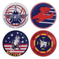 Top Gun Pack de 4 Posavasos