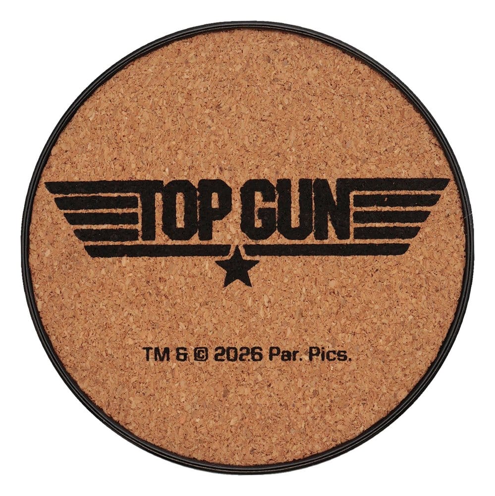 Top Gun Pack de 4 Posavasos
