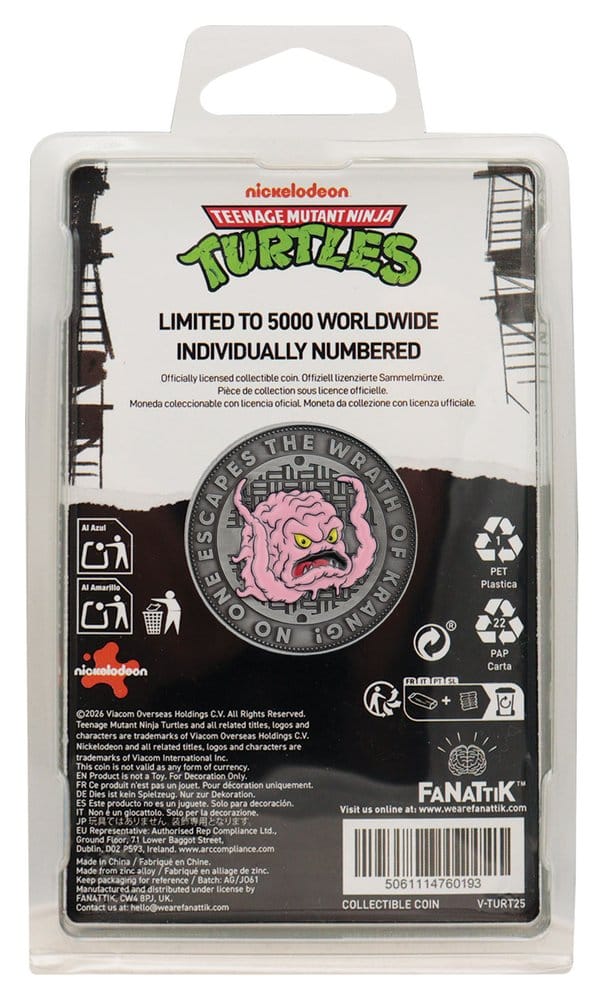 Tortugas Ninja Moneda Krang