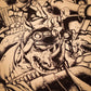 Tortugas Ninja Litografia Comic Limited Edition 42 x 30 cm