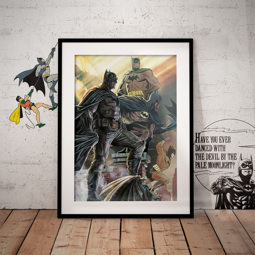 DC Comis Litografia Batman 85th Anniversary Limited Edition 42 x 30 cm