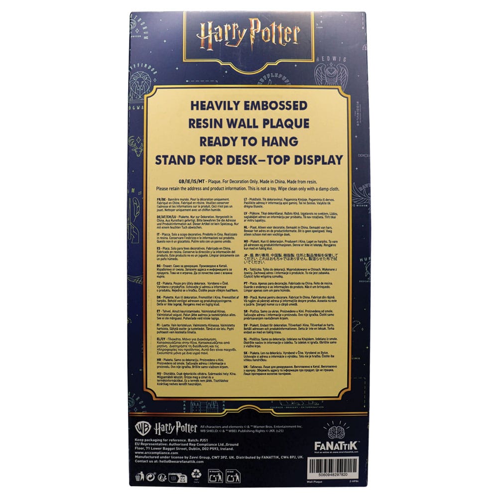 Harry Potter Placa de resina Mermaid Stained Glass Window - Z POP Toys