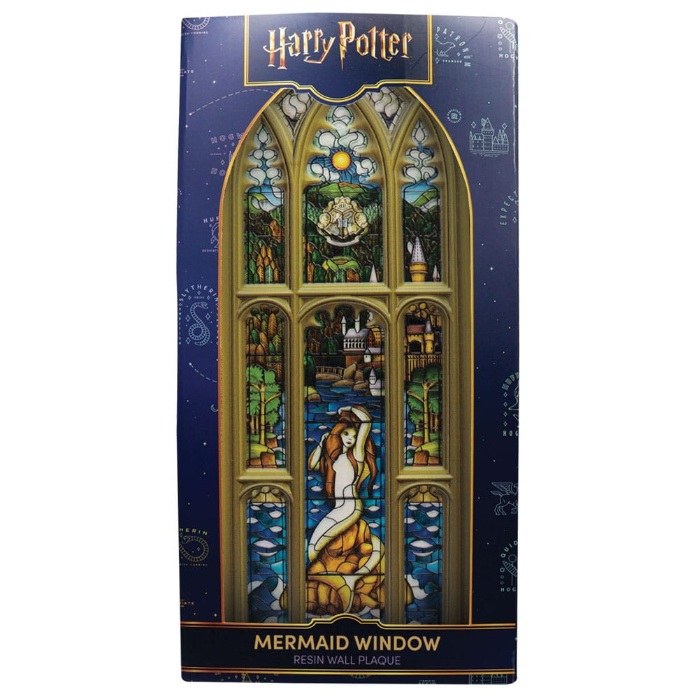 Harry Potter Placa de resina Mermaid Stained Glass Window - Z POP Toys