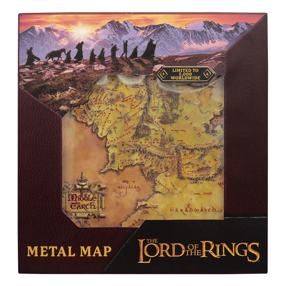 El Señor de los Anillos Réplica Map Limited Edition