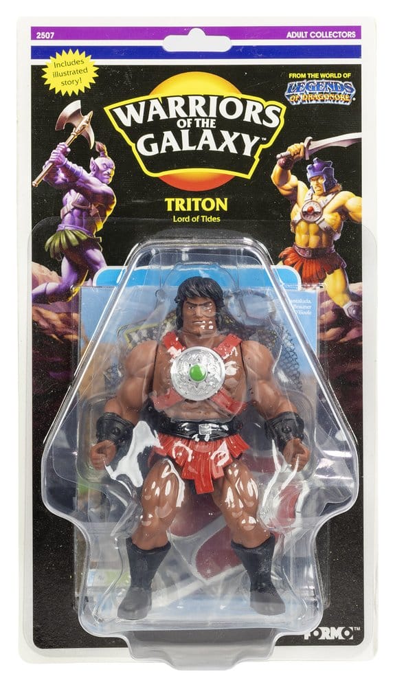Legends of Dragonore: Warriors of the Galaxy Wave 3 Figura Triton 14 cm
