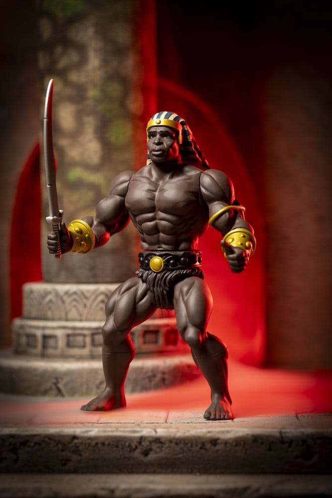 The Savage World of Frazetta Set de Figuras Egyptian Queen & The Guard (Museum Edition) 14 cm