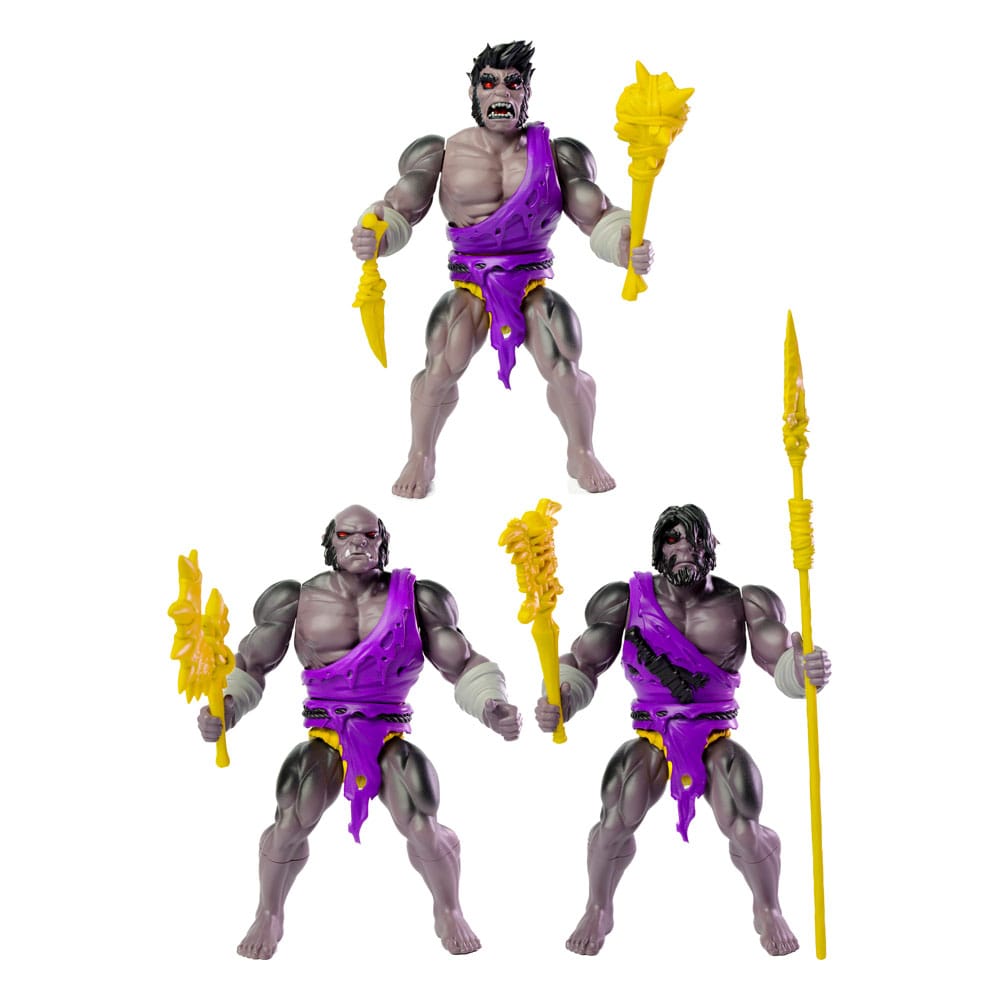 Legends of Dragonore Wave 2: Dragon Hunt Pack de 3 Figuras Brukteror Cave Men 14 cm