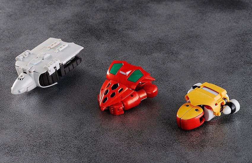 Getter Robo Set de 3 Figuras Dynamic Change Getter Robo 12 cm
