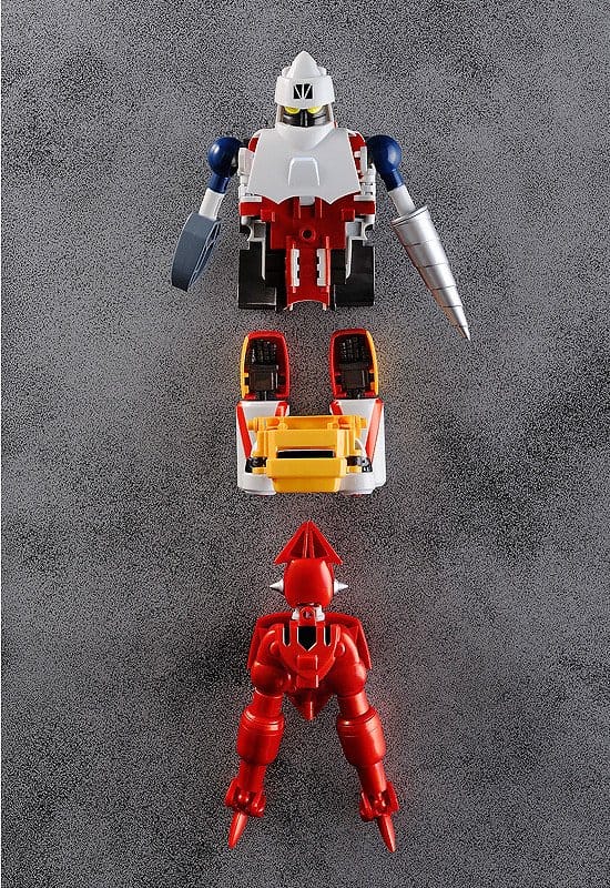 Getter Robo Set de 3 Figuras Dynamic Change Getter Robo 12 cm