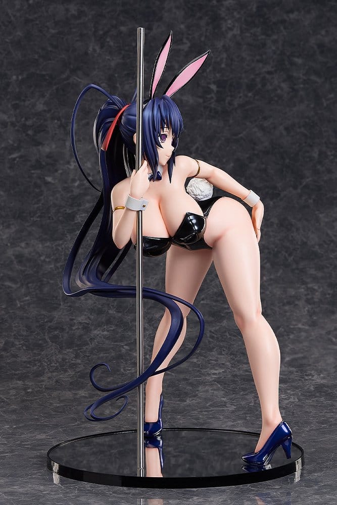 High School DxD HERO Figura PVC 1/4 Akeno Himejima: Bare Leg Bunny Ver. 2nd 41 cm