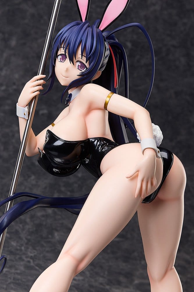High School DxD HERO Figura PVC 1/4 Akeno Himejima: Bare Leg Bunny Ver. 2nd 41 cm