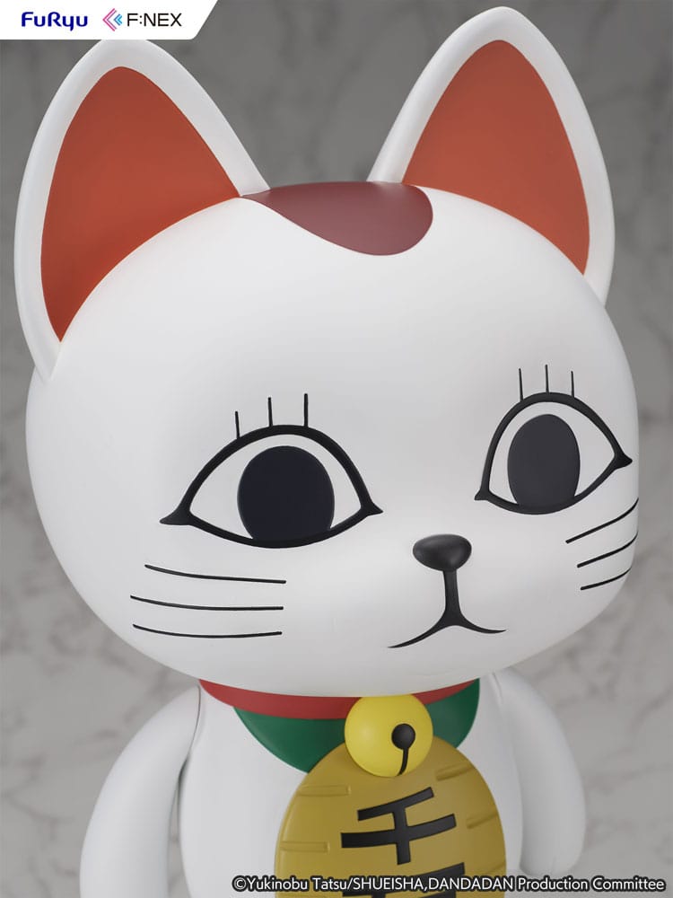 Dandadan F:Nex Estatua PVC 1/7 Turbo Granny Beckoning Cat 40 cm