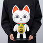 Dandadan F:Nex Estatua PVC 1/7 Turbo Granny Beckoning Cat 40 cm