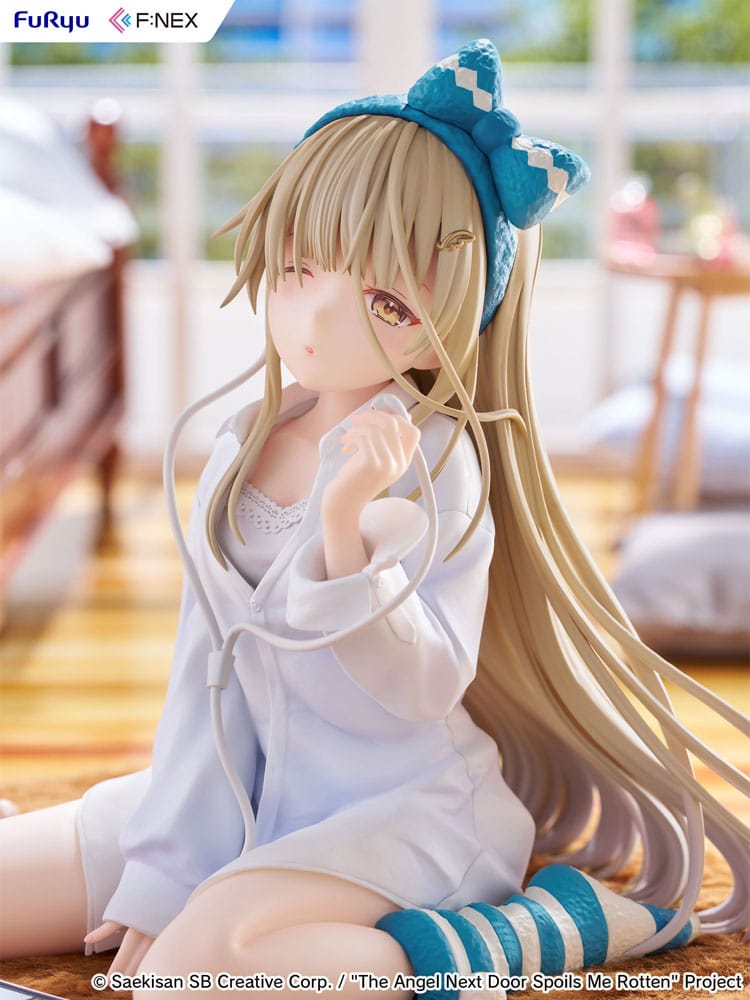 The Angel Next Door Spoils Me Rotten F:Nex Estatua PVC 1/7 Mahiru Shiina Relax Ver. 14 cm - Z POP Toys