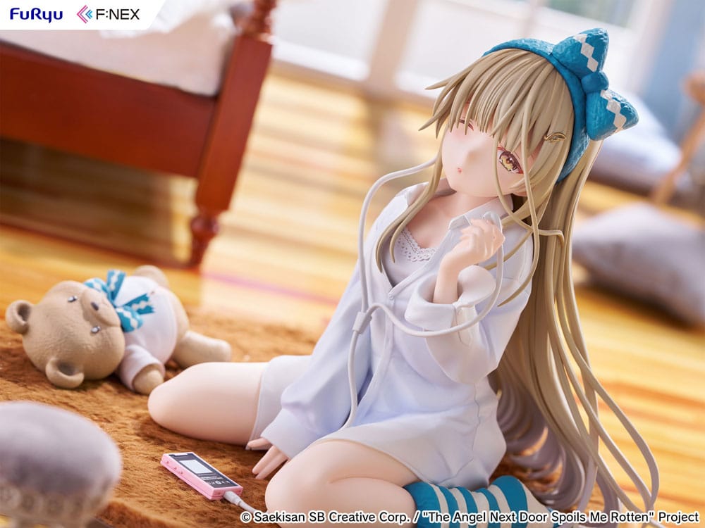 The Angel Next Door Spoils Me Rotten F:Nex Estatua PVC 1/7 Mahiru Shiina Relax Ver. 14 cm - Z POP Toys