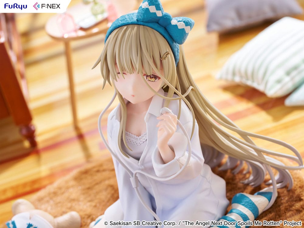 The Angel Next Door Spoils Me Rotten F:Nex Estatua PVC 1/7 Mahiru Shiina Relax Ver. 14 cm - Z POP Toys