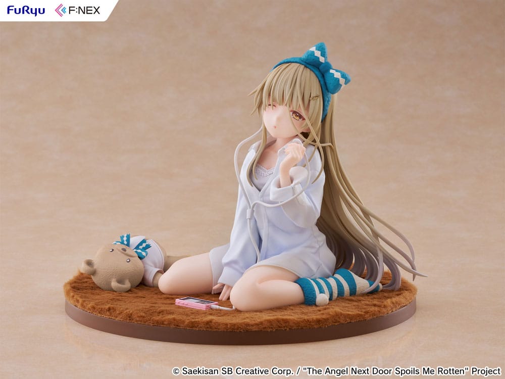 The Angel Next Door Spoils Me Rotten F:Nex Estatua PVC 1/7 Mahiru Shiina Relax Ver. 14 cm - Z POP Toys