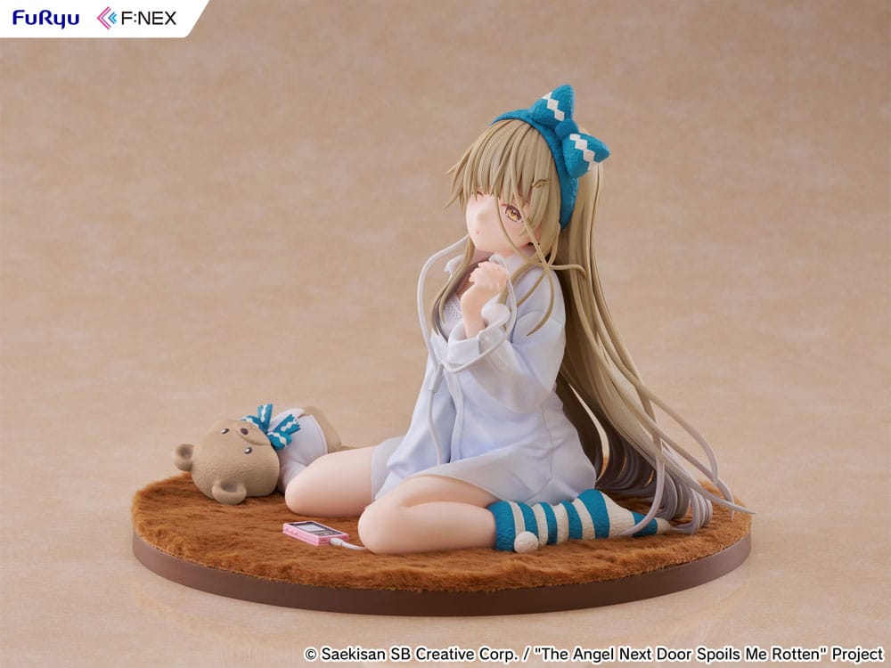 The Angel Next Door Spoils Me Rotten F:Nex Estatua PVC 1/7 Mahiru Shiina Relax Ver. 14 cm - Z POP Toys