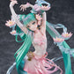 Hatsune Miku F:NEX estatua PVC 1/7 Water lily Ver. 27 cm