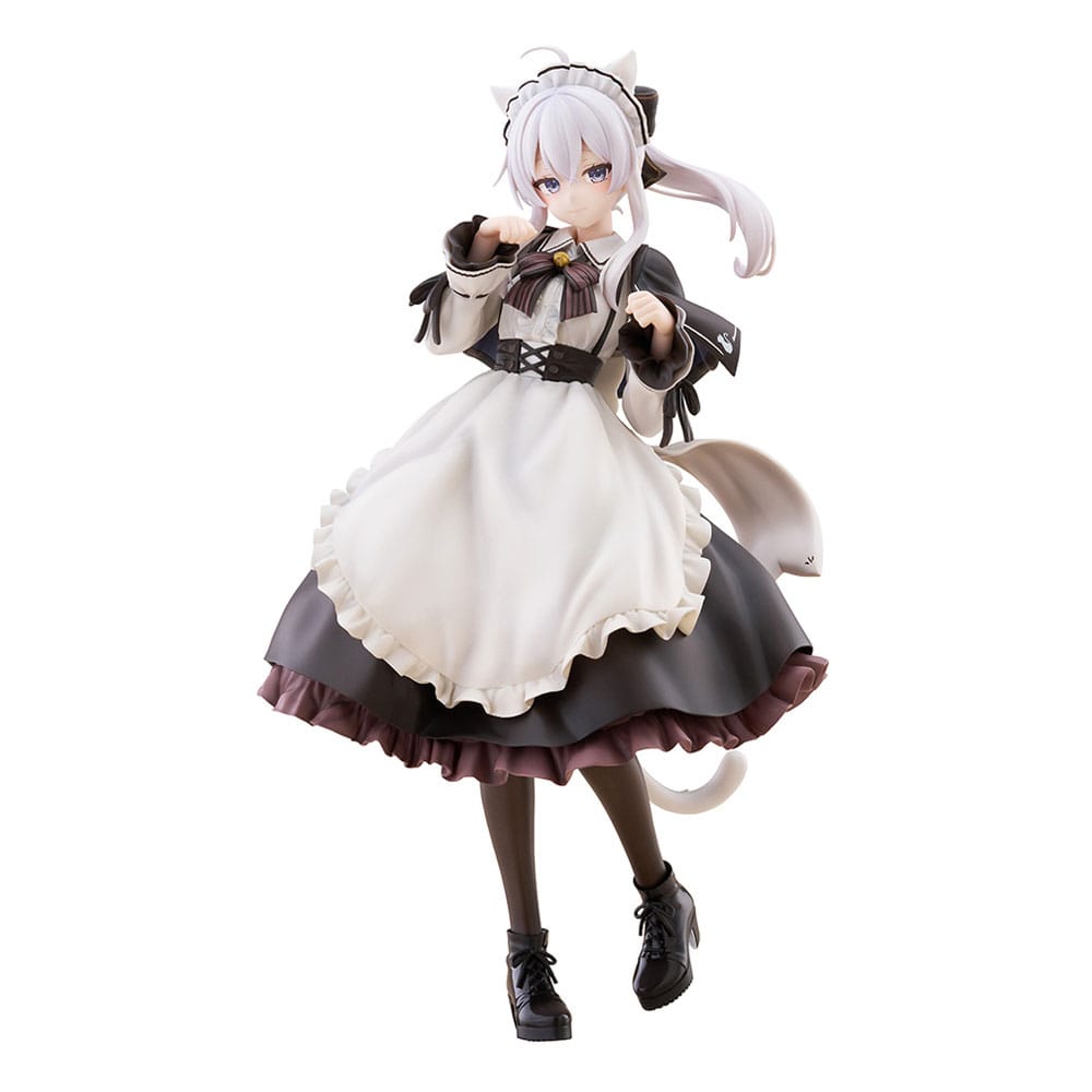 Wandering Witch: The Journey of Elaina F:NEX estatua PVC 1/7 Elaina Maid costume with cat ears Ver. 24 cm - Z POP Toys