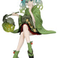 Hatsune Miku Figura PVC Noodle Stopper Flower Fairy Winter Cherry Green Color Ver. 15 cm
