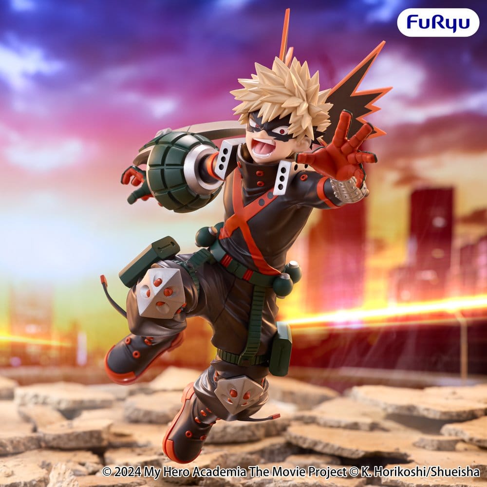 My Hero Academia: You're Next Figura PVC Muchute Katsuki Bakugo 25 cm