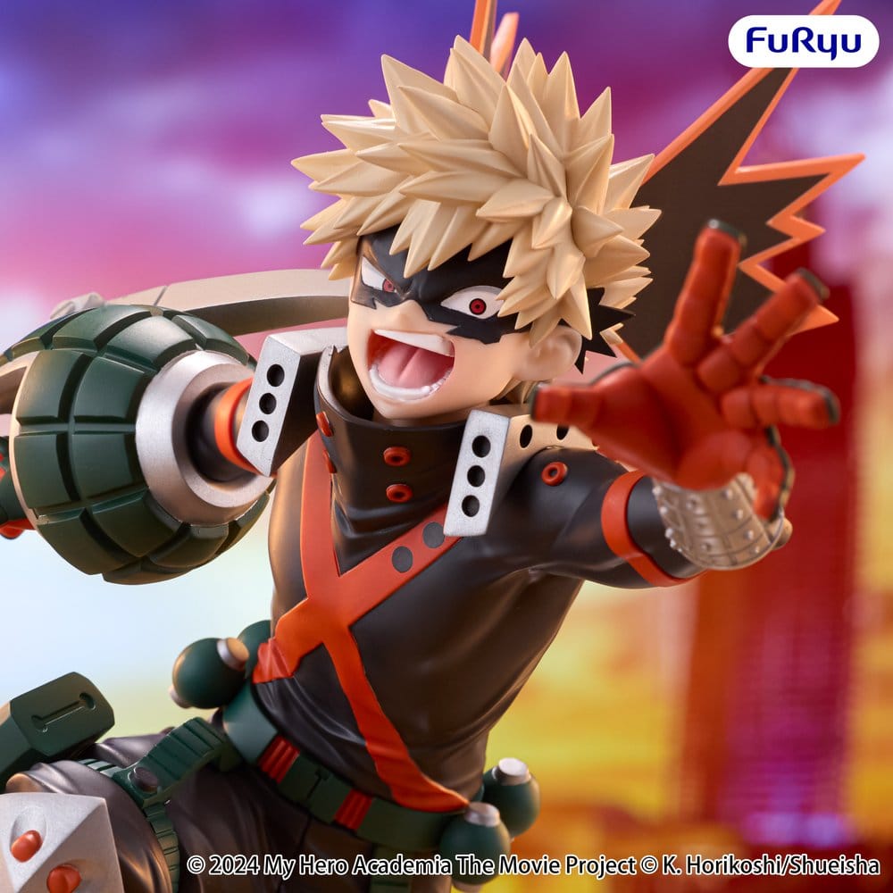 My Hero Academia: You're Next Figura PVC Muchute Katsuki Bakugo 25 cm