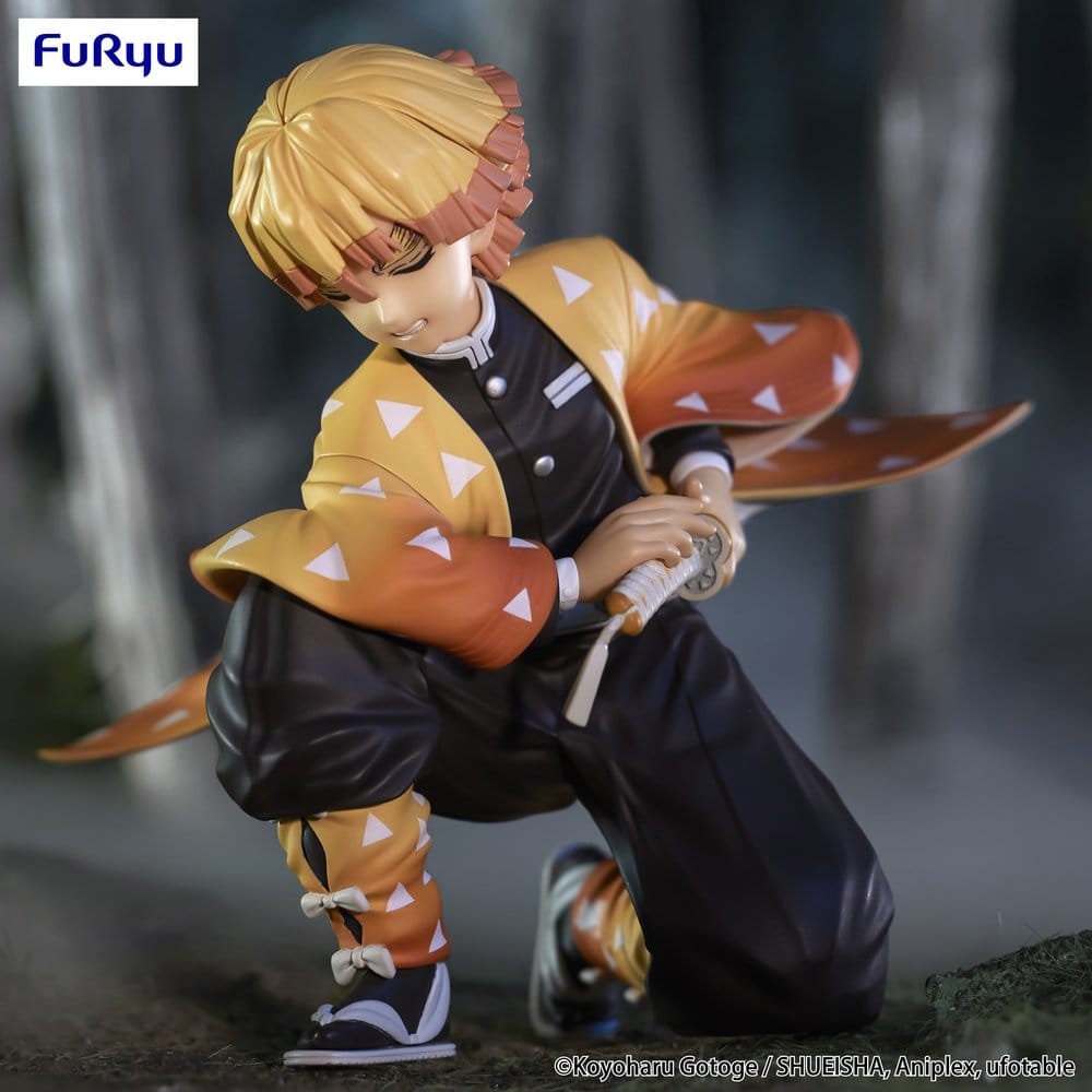 Demon Slayer: Kimetsu no Yaiba Figura PVC Noodle Stopper Agatsuma Zenitsu 10 cm