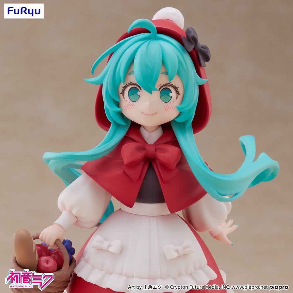 Hatsune Miku Estatua PVC Desktop Fairy Hatsune Miku Little red riding hood Ver. 16 cm - Z POP Toys