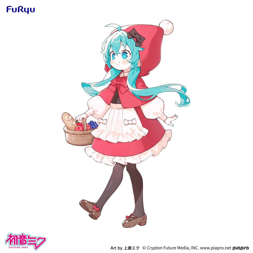 Hatsune Miku Estatua PVC Desktop Fairy Hatsune Miku Little red riding hood Ver. 16 cm - Z POP Toys