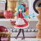Hatsune Miku Estatua PVC Desktop Fairy Hatsune Miku Little red riding hood Ver. 16 cm - Z POP Toys