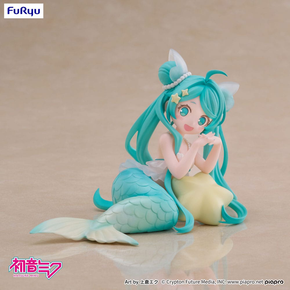 Hatsune Miku Estatua PVC Desktop Fairy Hatsune Miku Mermaid princess Ver. 9 cm - Z POP Toys