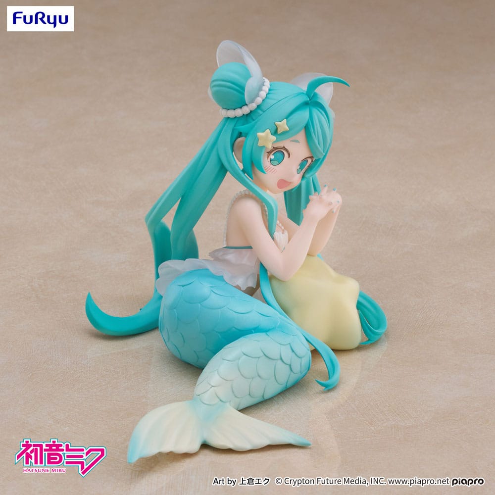 Hatsune Miku Estatua PVC Desktop Fairy Hatsune Miku Mermaid princess Ver. 9 cm - Z POP Toys