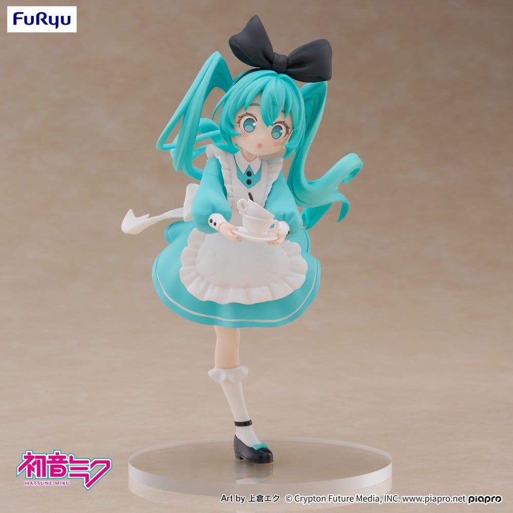 Hatsune Miku Estatua PVC Desktop Fairy Hatsune Miku Wonderland Ver. 16 cm