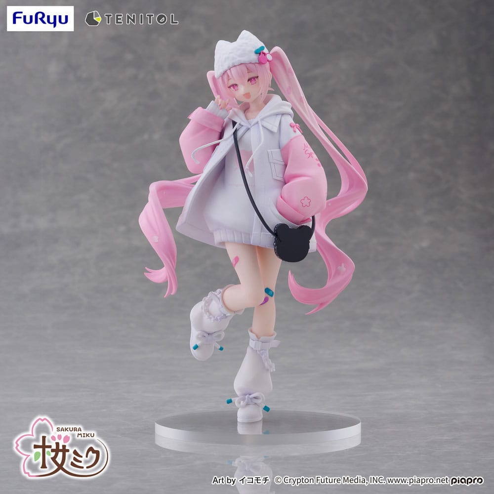 Hatsune Miku Estatua PVC Tenitol Sakura Miku Cool style [petit] 19 cm - Z POP Toys