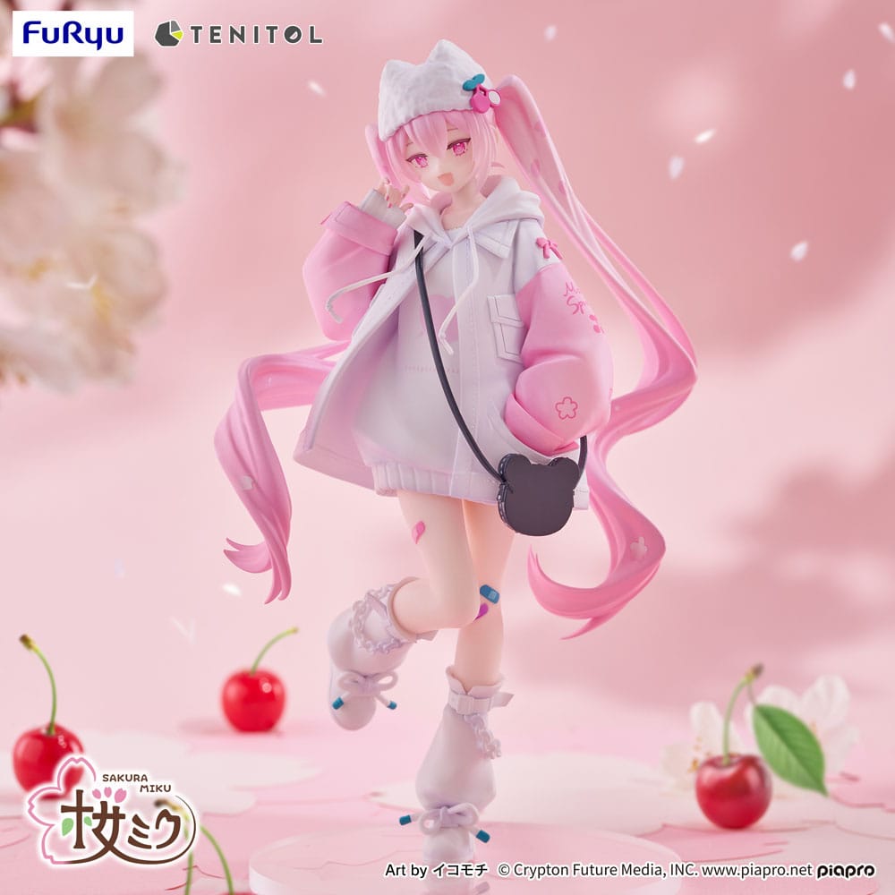 Hatsune Miku Estatua PVC Tenitol Sakura Miku Cool style [petit] 19 cm - Z POP Toys