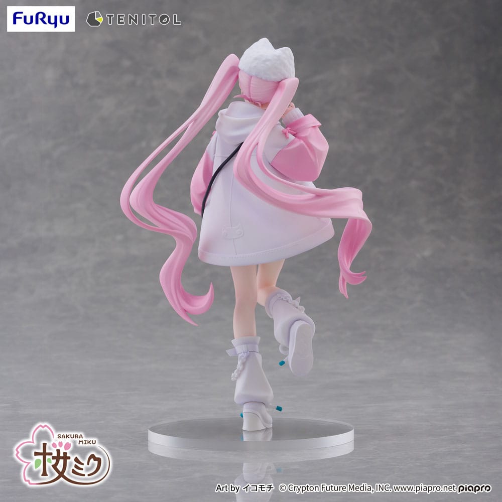 Hatsune Miku Estatua PVC Tenitol Sakura Miku Cool style [petit] 19 cm - Z POP Toys