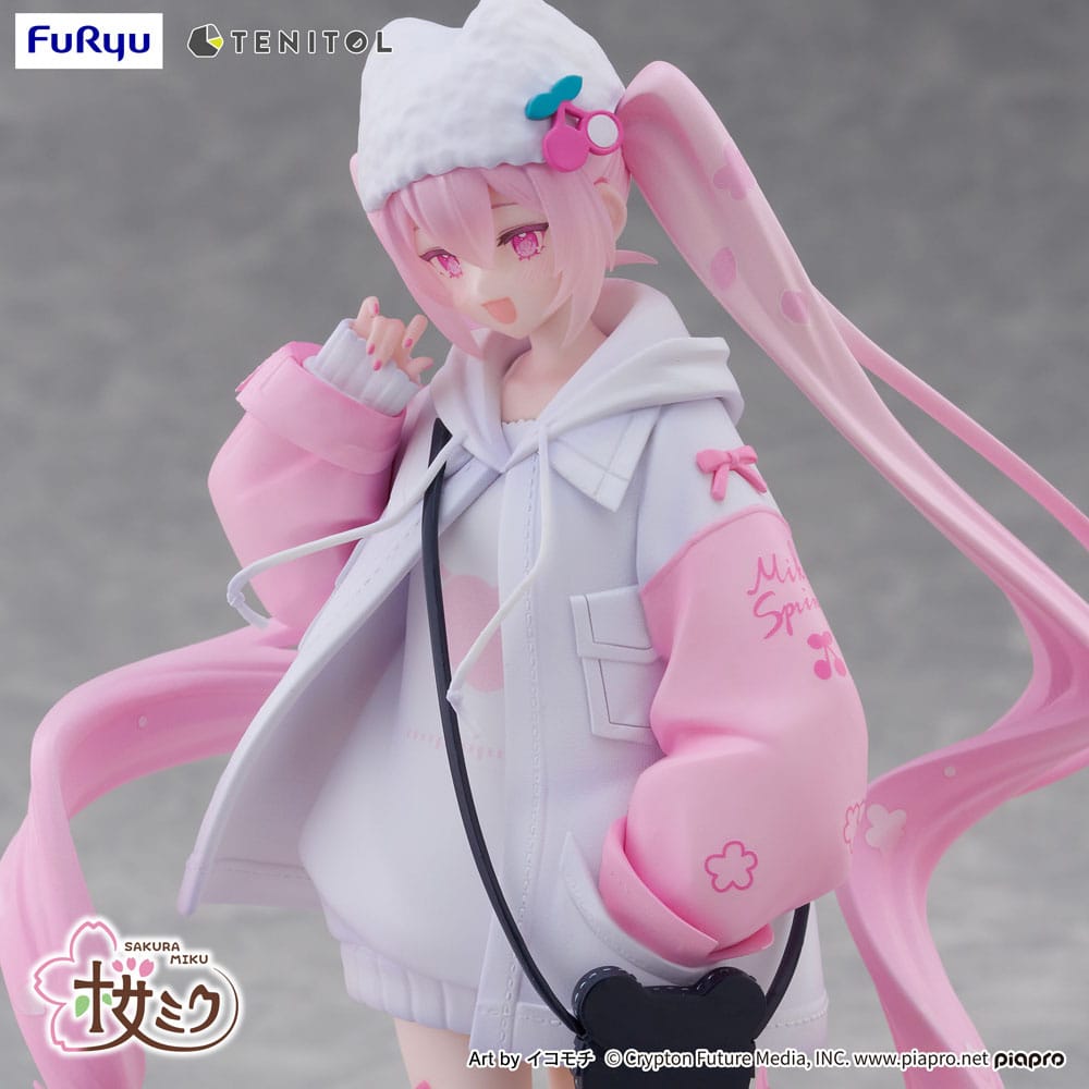 Hatsune Miku Estatua PVC Tenitol Sakura Miku Cool style [petit] 19 cm - Z POP Toys