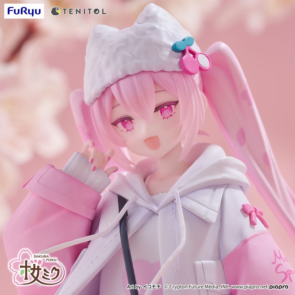 Hatsune Miku Estatua PVC Tenitol Sakura Miku Cool style [petit] 19 cm - Z POP Toys
