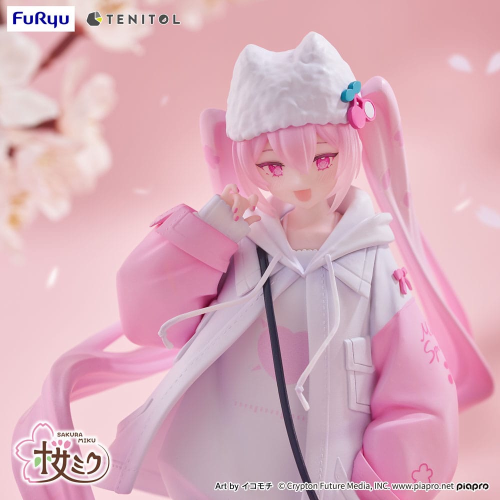 Hatsune Miku Estatua PVC Tenitol Sakura Miku Cool style [petit] 19 cm - Z POP Toys