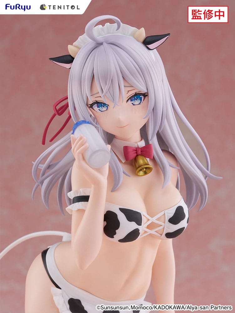 Alya Sometimes Hides Her Feelings in Russian Estatua PVC Tenitol Tall Alya Cow Costume Ver. 29 cm - Z POP Toys