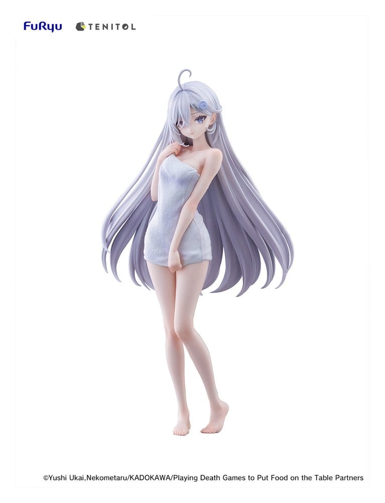 Playing Death Games to Put Food on the Table Estatua PVC Light NovelYuki Golden Bath Ver. 30 cm