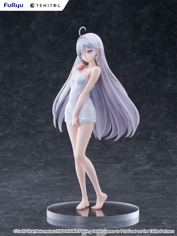 Playing Death Games to Put Food on the Table Estatua PVC Light NovelYuki Golden Bath Ver. 30 cm