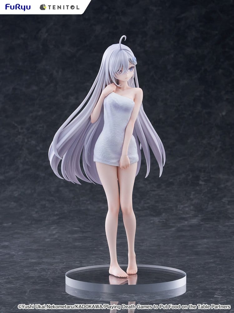 Playing Death Games to Put Food on the Table Estatua PVC Light NovelYuki Golden Bath Ver. 30 cm