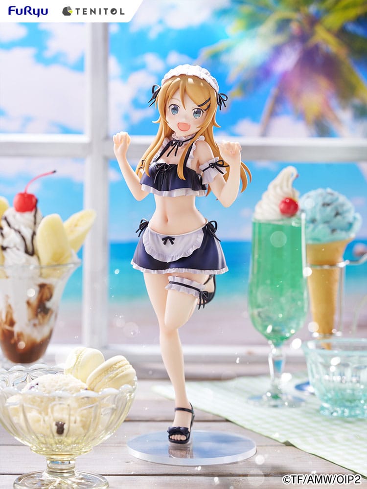 Ore no Imouto ga Konna ni Kawaii Wake ga Nai. Estatua PVC Tenitol Tall Kousaka Kirino swimsuits maid Ver. 30 cm - Z POP Toys