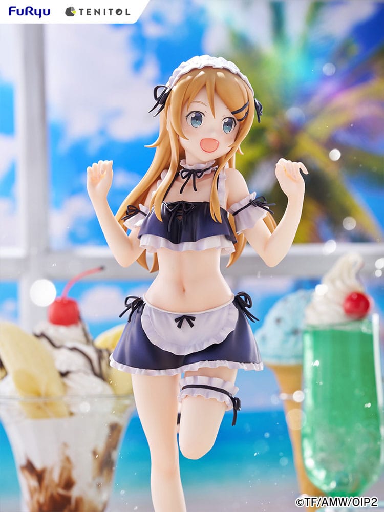 Ore no Imouto ga Konna ni Kawaii Wake ga Nai. Estatua PVC Tenitol Tall Kousaka Kirino swimsuits maid Ver. 30 cm - Z POP Toys