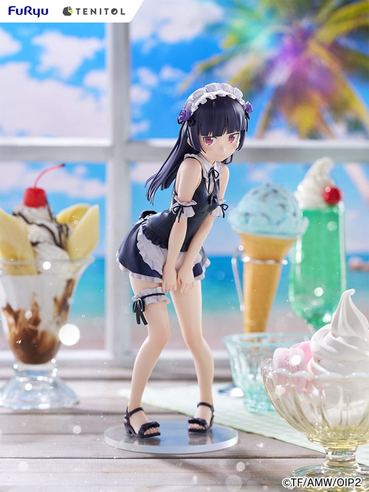 Ore no Imouto ga Konna ni Kawaii Wake ga Nai. Estatua PVC Tenitol Tall Kuroneko swimsuits maid Ver. 27 cm - Z POP Toys