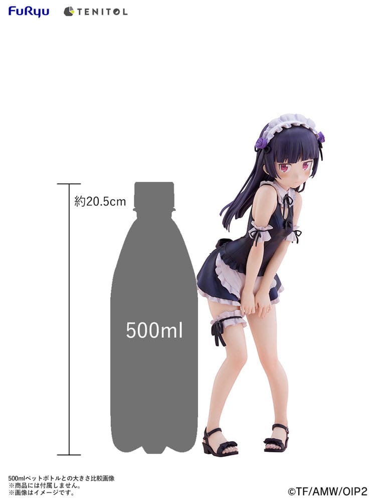 Ore no Imouto ga Konna ni Kawaii Wake ga Nai. Estatua PVC Tenitol Tall Kuroneko swimsuits maid Ver. 27 cm - Z POP Toys